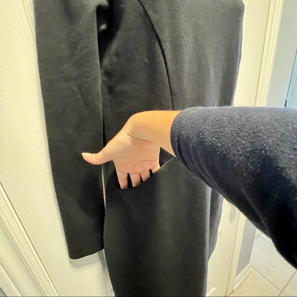 🌸3 for $30 NWT Vero Moda Black Dress Mini long sleeves Size L - Picture 8 of 12